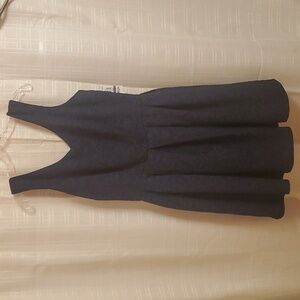 Bar III Navy DRESS WOMENS SIZE XXL Blue Pleated Skirt Lightweight Sleeveless